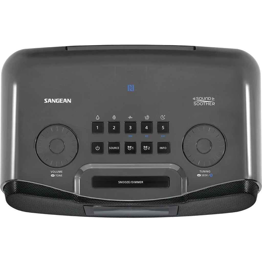 Am/Fm Clock Lcd Atomic Rcr22 Radio Display With Sangean