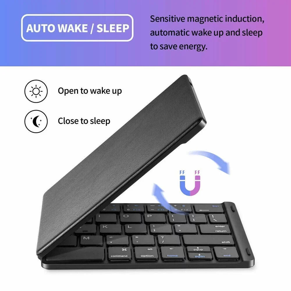 Bluetooth Phones PC Foldable Android Mac Mini for Keyboard iPhone Keyboard iPad Universal Tablet Wireless
