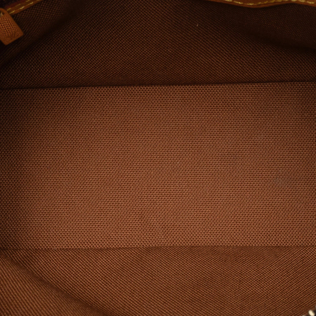 Unisex Trotteur (Good) Pre-Owned Brown Bag Canvas Monogram Authenticated Crossbody
