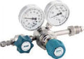 CGA-580 High Brass Ultra Stage Single psi Threadless Seat Regulator 0-250 Purity Cylinder Airgas