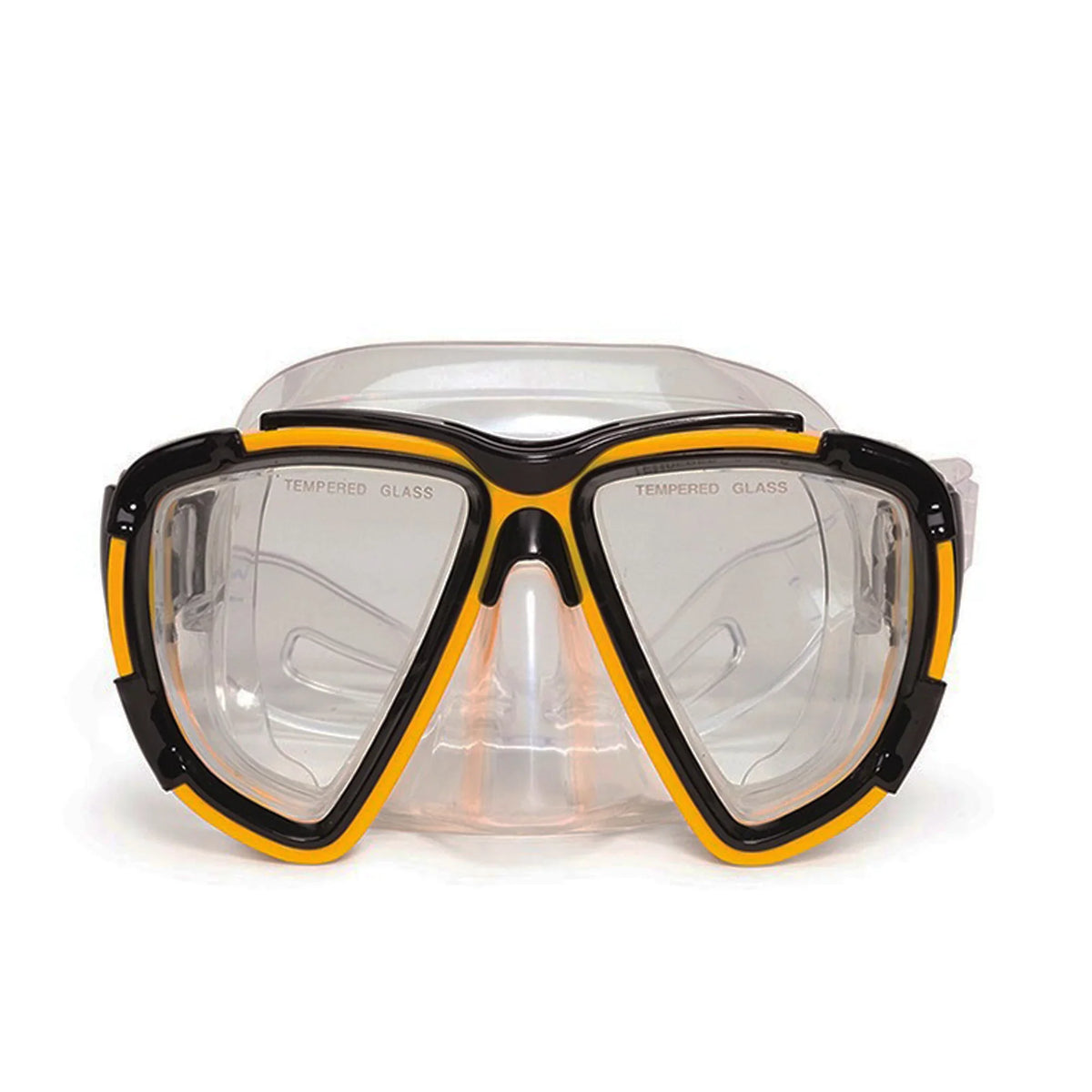 Master Swimming Kona Pro 6.5" for - Goggle Accessory Mask Yellow Pool Teen/Adults Pool