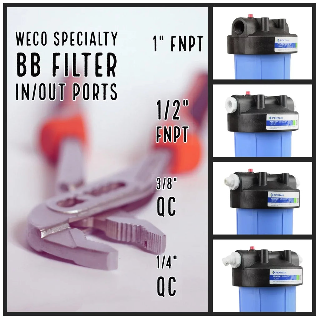 10" for Carbonate CALC-1045H Specialty Calcium ½ Neutralization Big Blue Filter x " 4 WECO