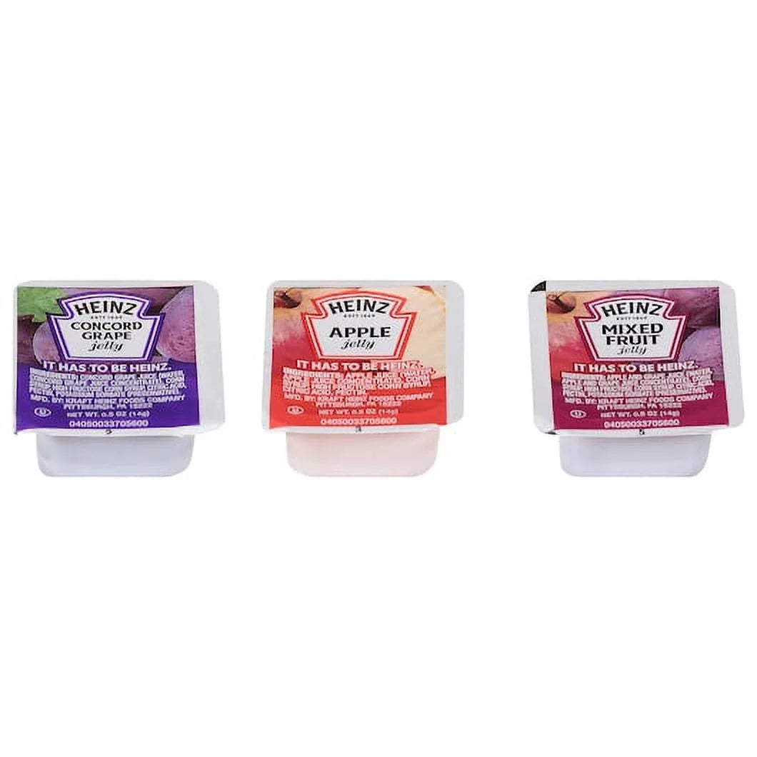 Cup Jelly Assorted no.3 200 Ounce .5 Single Case Serve
