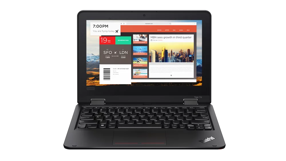 1366 11e RAM UHD x Black 1.1GHz Win (Refurbished) Yoga 4GB 768 Home SSD Graphics N4100 Restored Touchscreen Gen 128GB 5th ThinkPad 10 600 Intel 20LMCTO1WW-102 11.6" Celeron