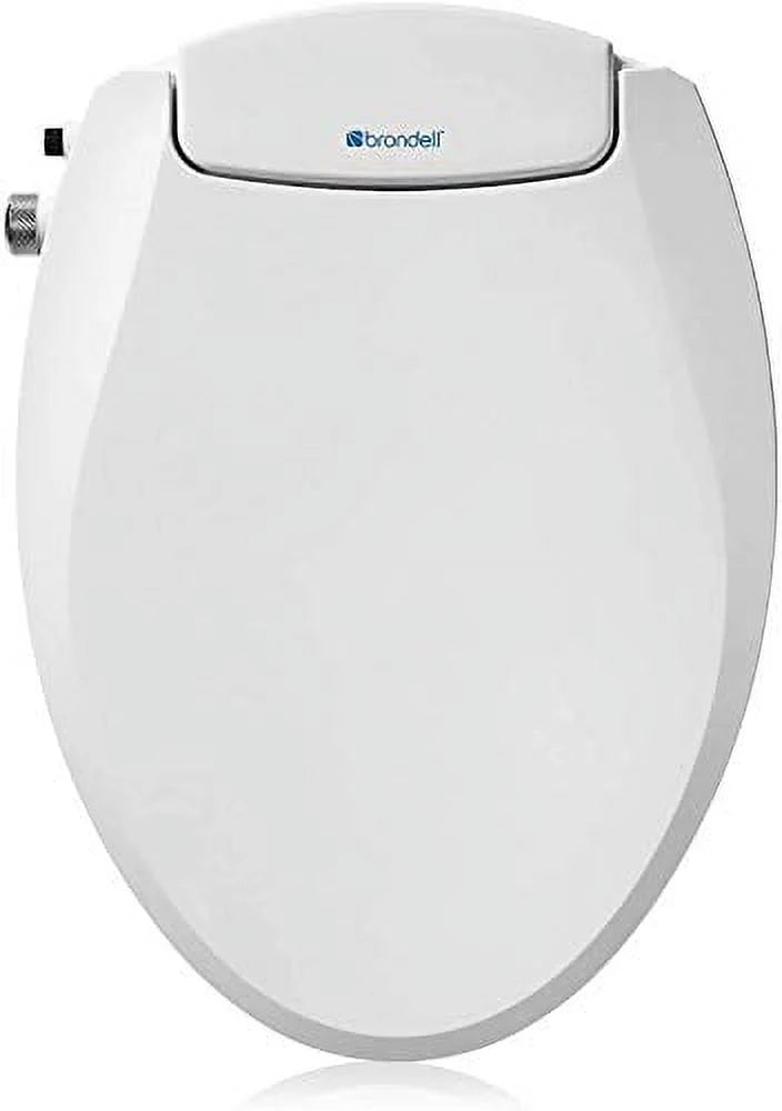 Brondell White Round Bidet Ecoseat Swash System