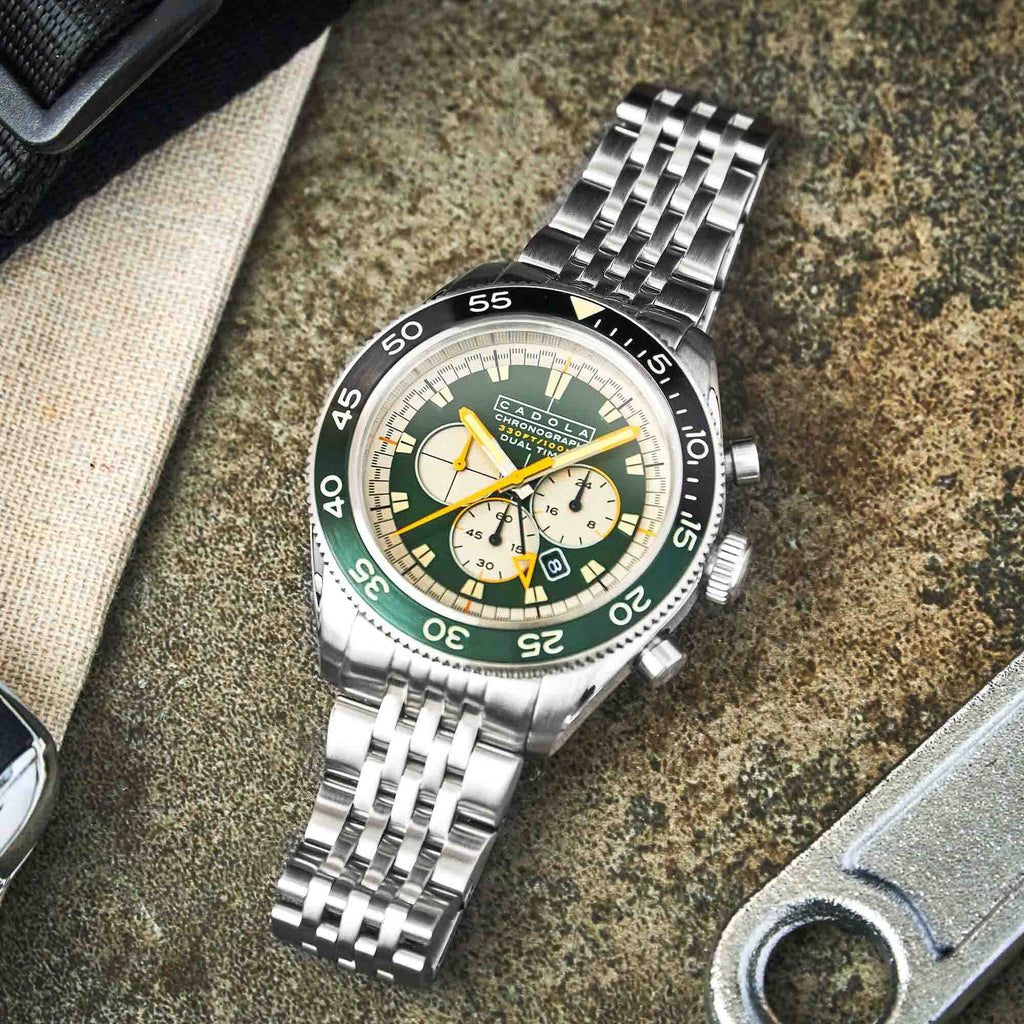 Racing Ahrens Cadola SS Chronograph Green