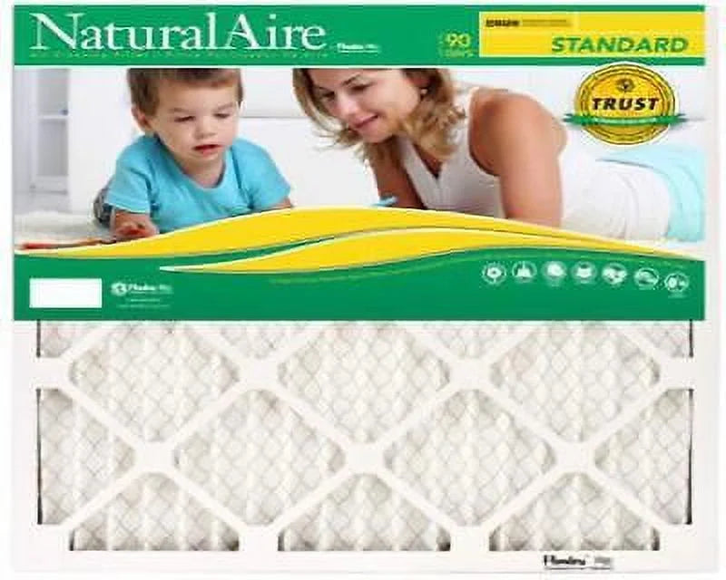 8 MERV 12) NaturalAire W Air 20 D 1 Flanders x AAF in. x Pleated H Filter 14 Polyester in. in. of Synthetic (Pack