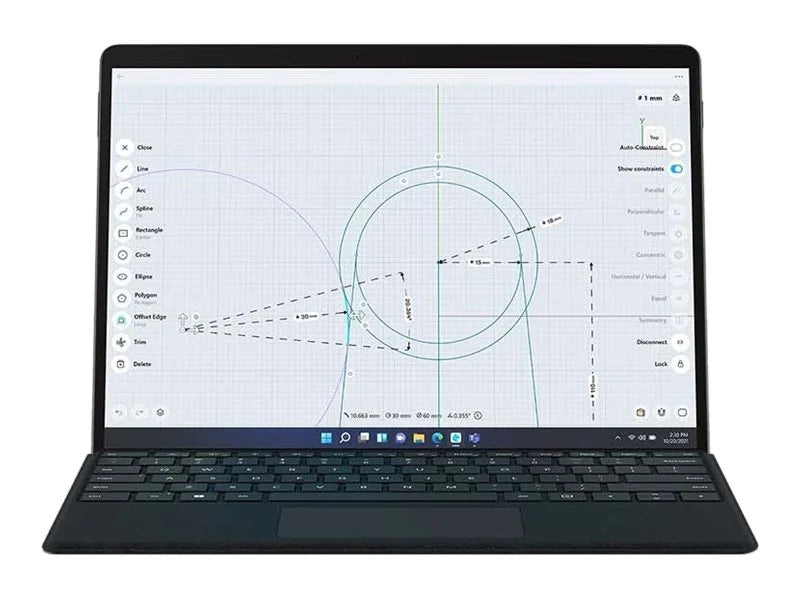 Tablet, 11, GB GB, 8 13", 512 Graphite Microsoft SSD, Windows Surface 8 Pro