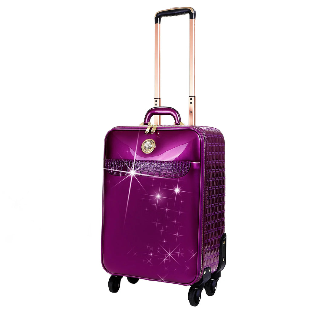 Womens with Set Luggage Stunnin’ Spinner Bag Wheels