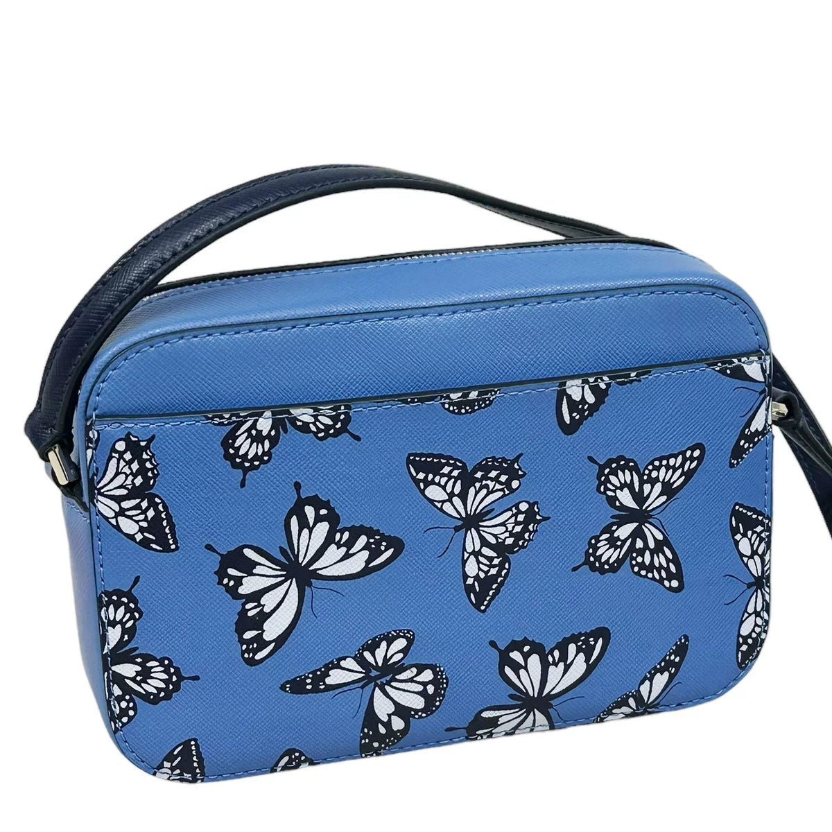 Bag Multi Zip Blue Staci Spade Butterfly Mini Sky Camera Kate Crossbody