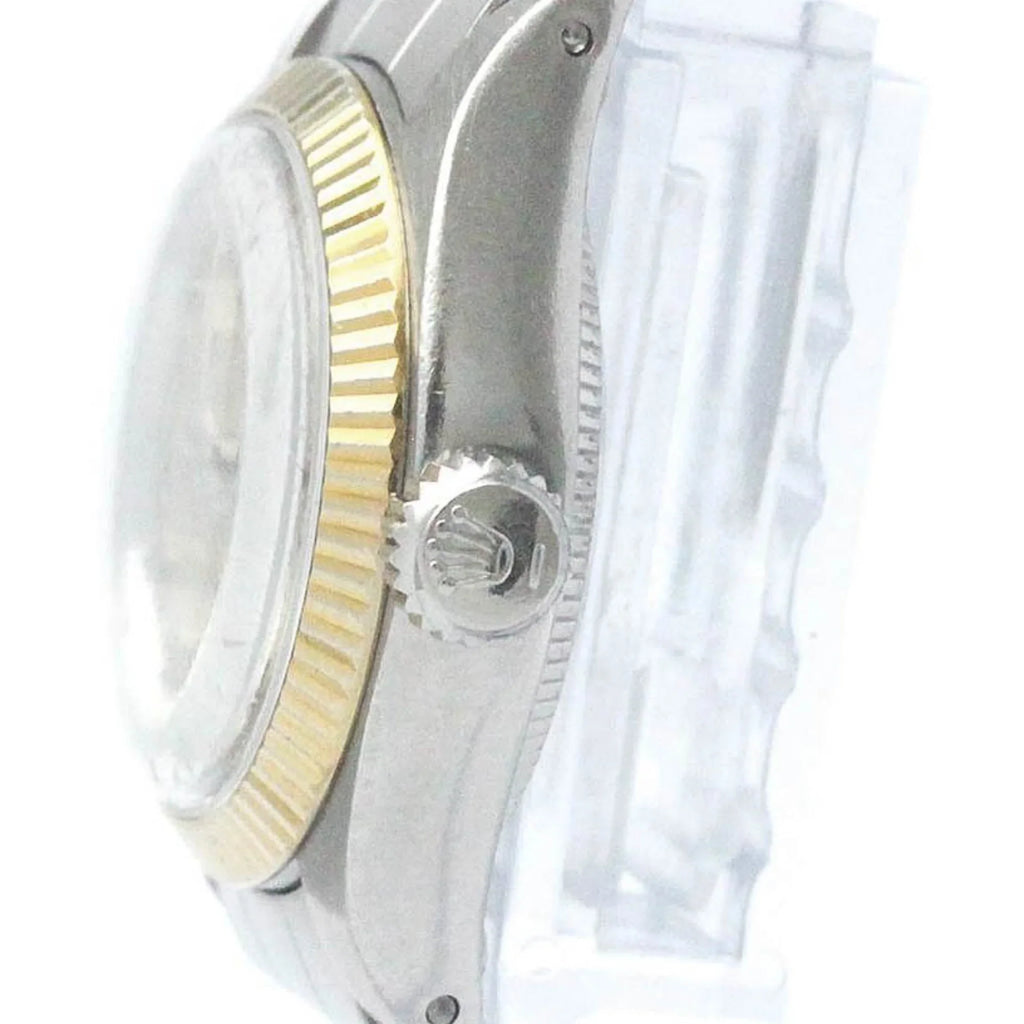 Steel Gold Pre-Owned 6719 Vintage BF565449 White Oyster Perpetual Ladies Watch (Fair)