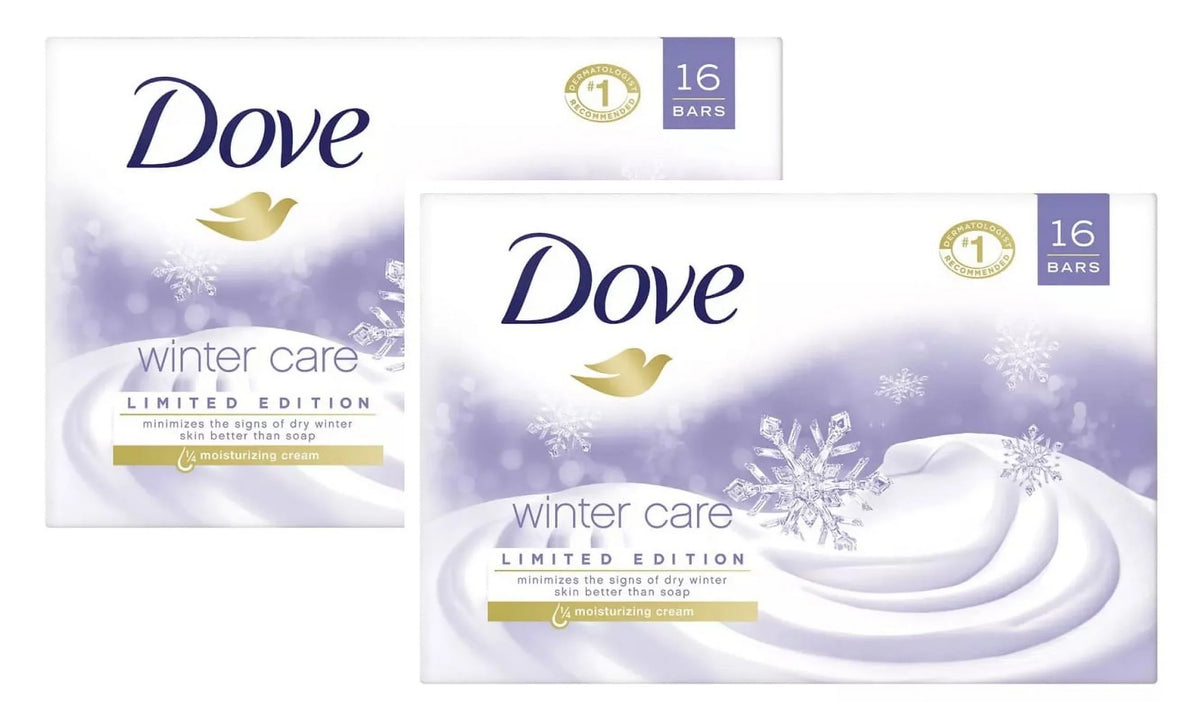 oz Winter | 4 Care Beauty 2 Pack Dove ct Bars, 16
