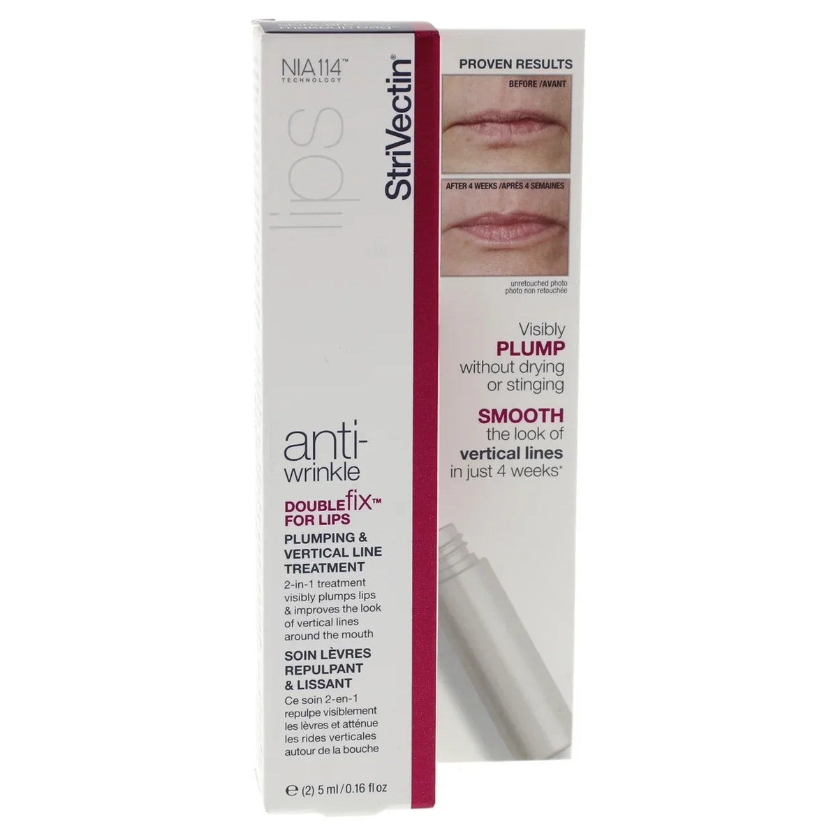 Lips .16oz Anti-Wrinkle StriVectin Lip StriVectin, by DoubleFix for Treatment