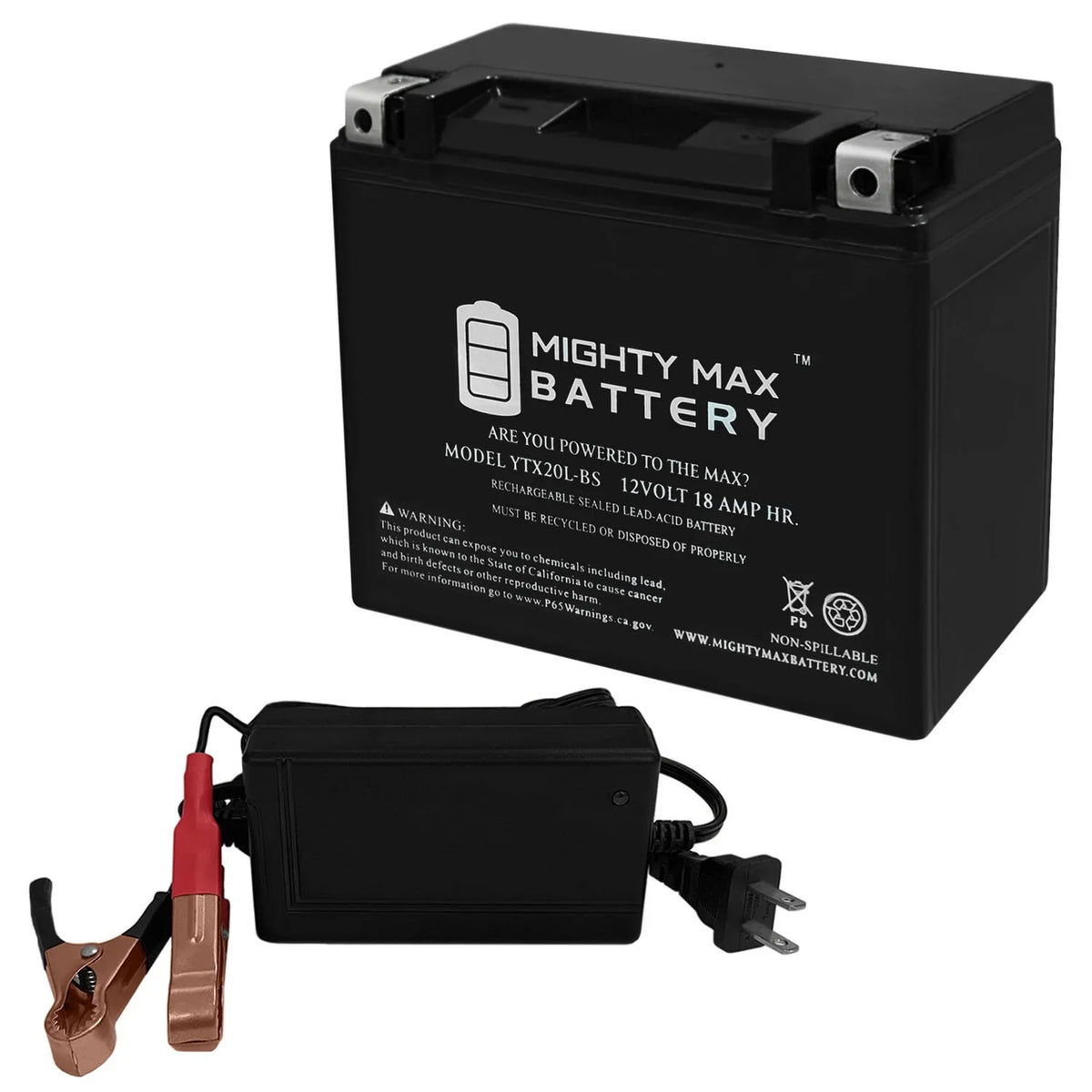 12V C for + 4Amp YTX20L-BS JT1500B, Kawasaki Charger Jet Ski Battery