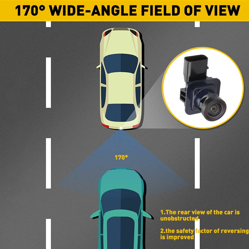 View Camera For Explorer Backup 2011-2015 Parking Fit Rear