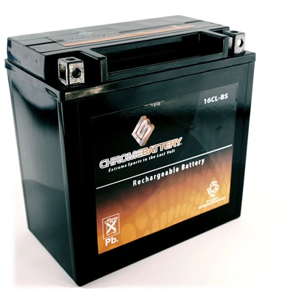 Kawasaki Battery 440cc Chrome Battery Js440 Yb16cl-bs Jet Ski 87-'92 for