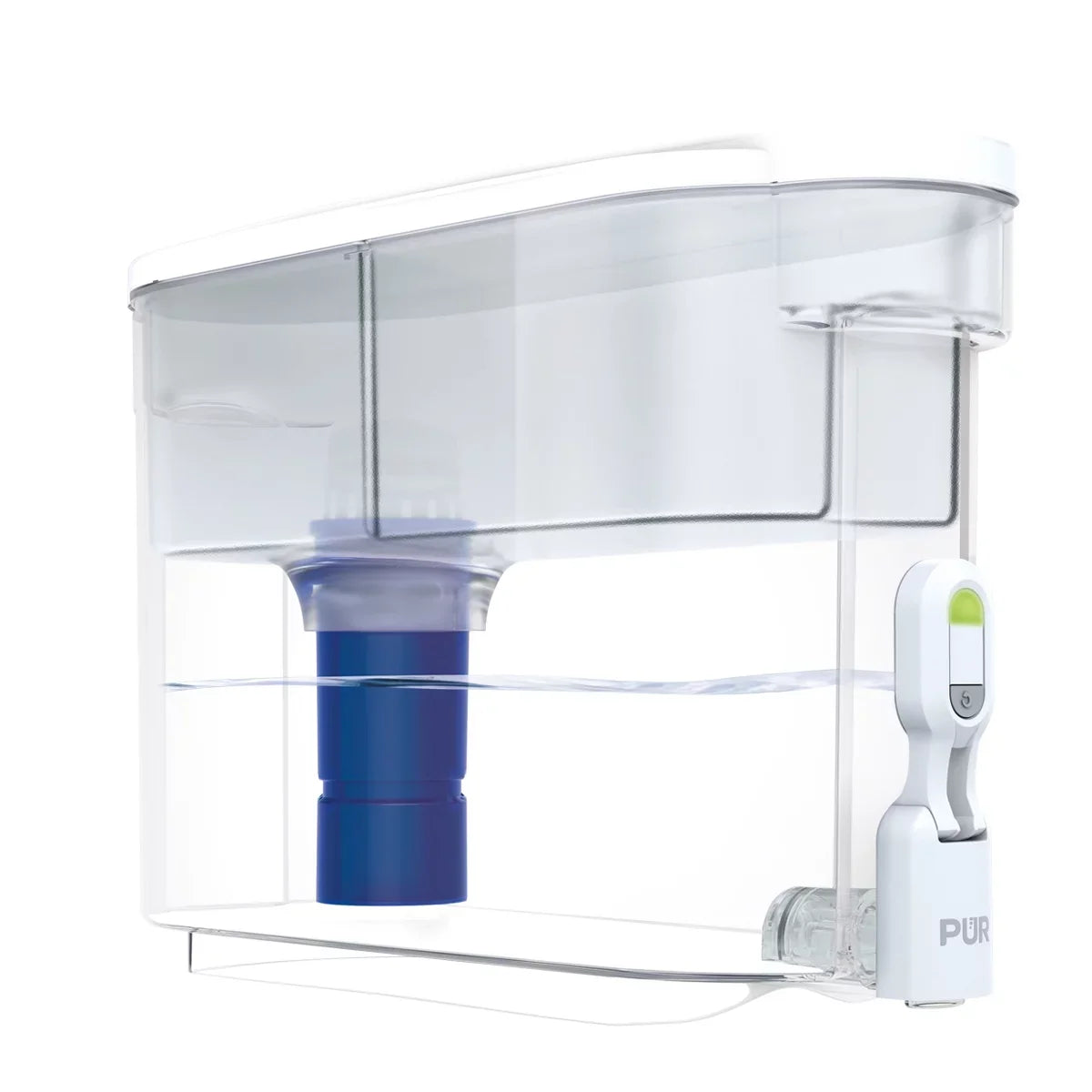 System, Filtration Dispenser Replacement Pitcher PUR 30 All Cup Fits White/Blue, Filters Plus liquid