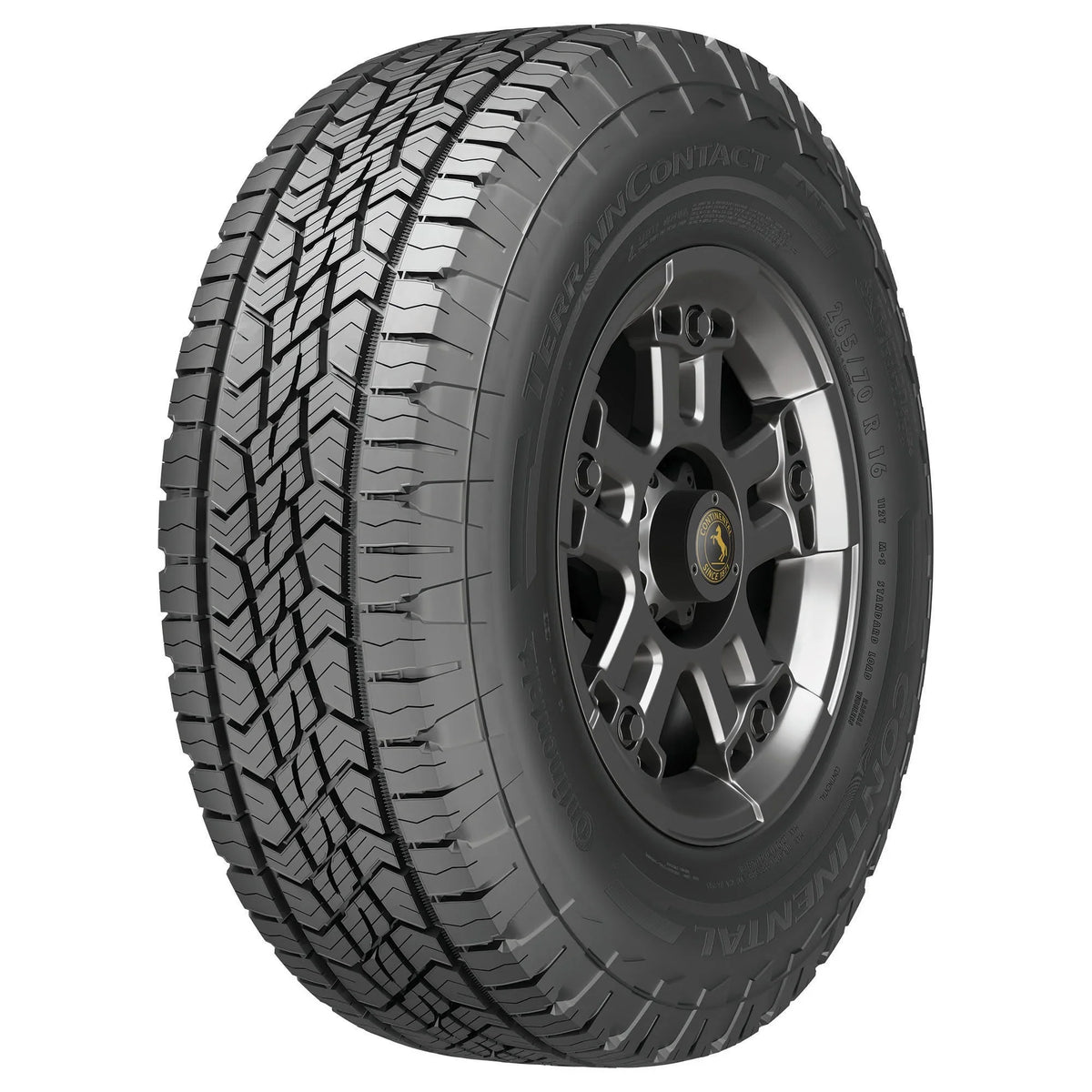 LT265/60R20 All Tire E 121/118S Terrain TerrainContact Truck Light A/T Continental