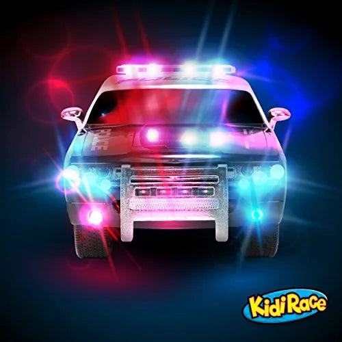 Remote Kids KidiRace Control Easy Durable, to Car and Fun Control Police RC for
