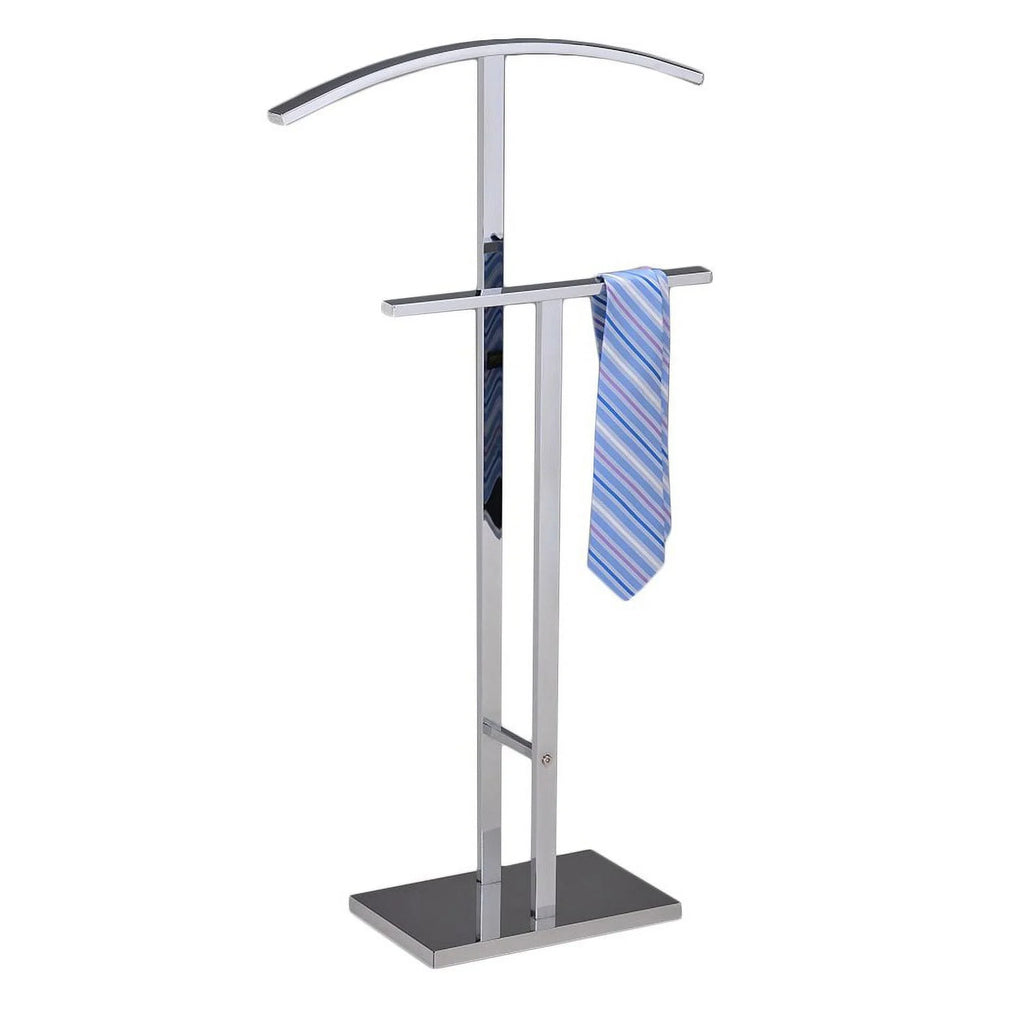 Stand Valet Rack Kings Metal Suit Furniture Chrome Brand