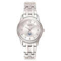 Lebanon Stainless Quartz College Dial Bulova Women's Silver Valley Silver-Tone Watch Steel