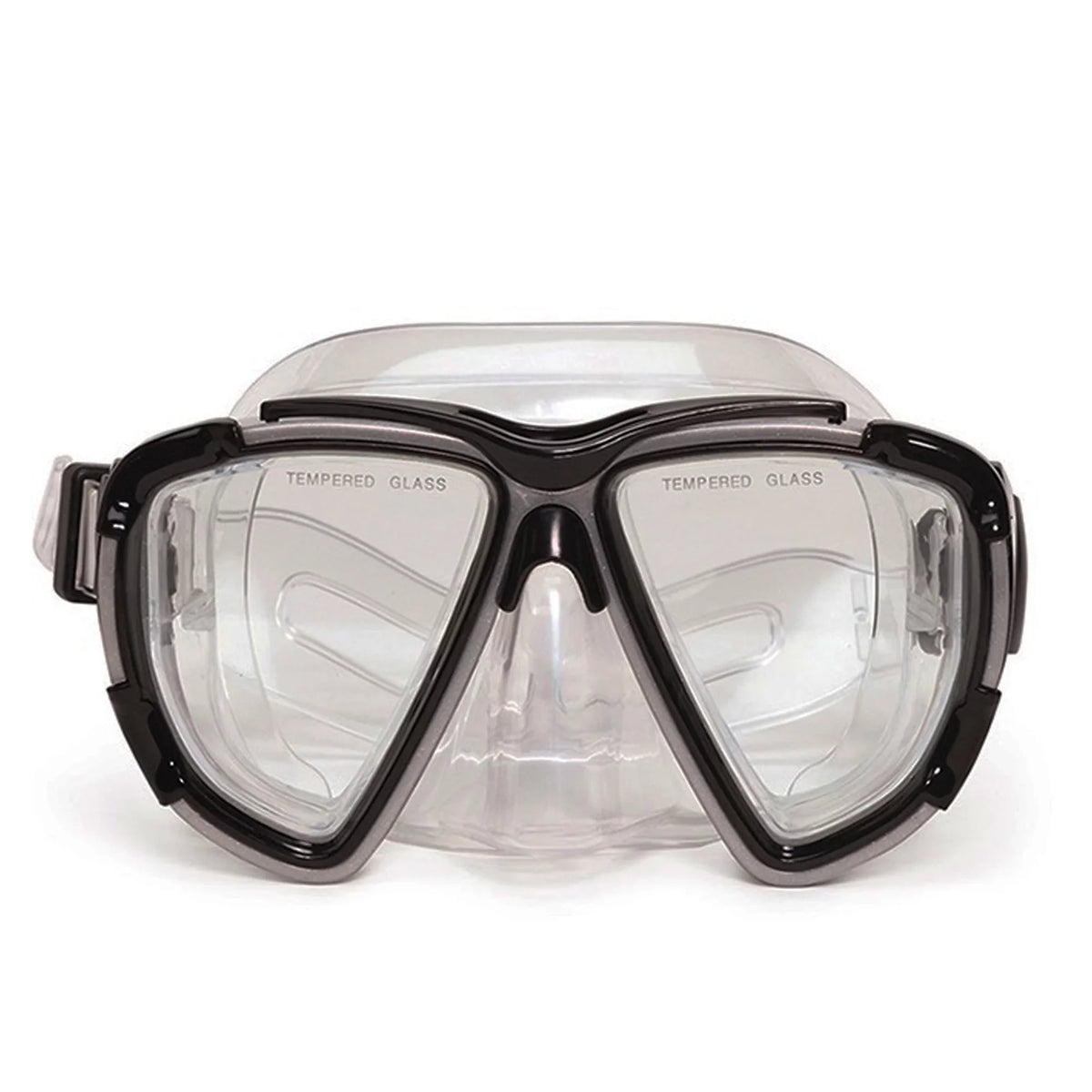 Teen/Adults Pool Swimming - Kona Goggle 6.5" Accessory Pro for Mask Gray