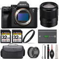 '+ a7S 64GB III Lens More! Handbag Mirrorless + Camera Filter UV + 35mm + And
