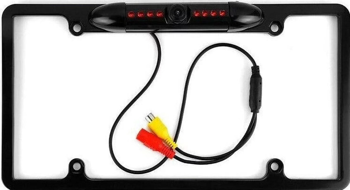 INEW987HD Camera Plate for Frame Black Backup Rearview INE-W987HD License ALPINE