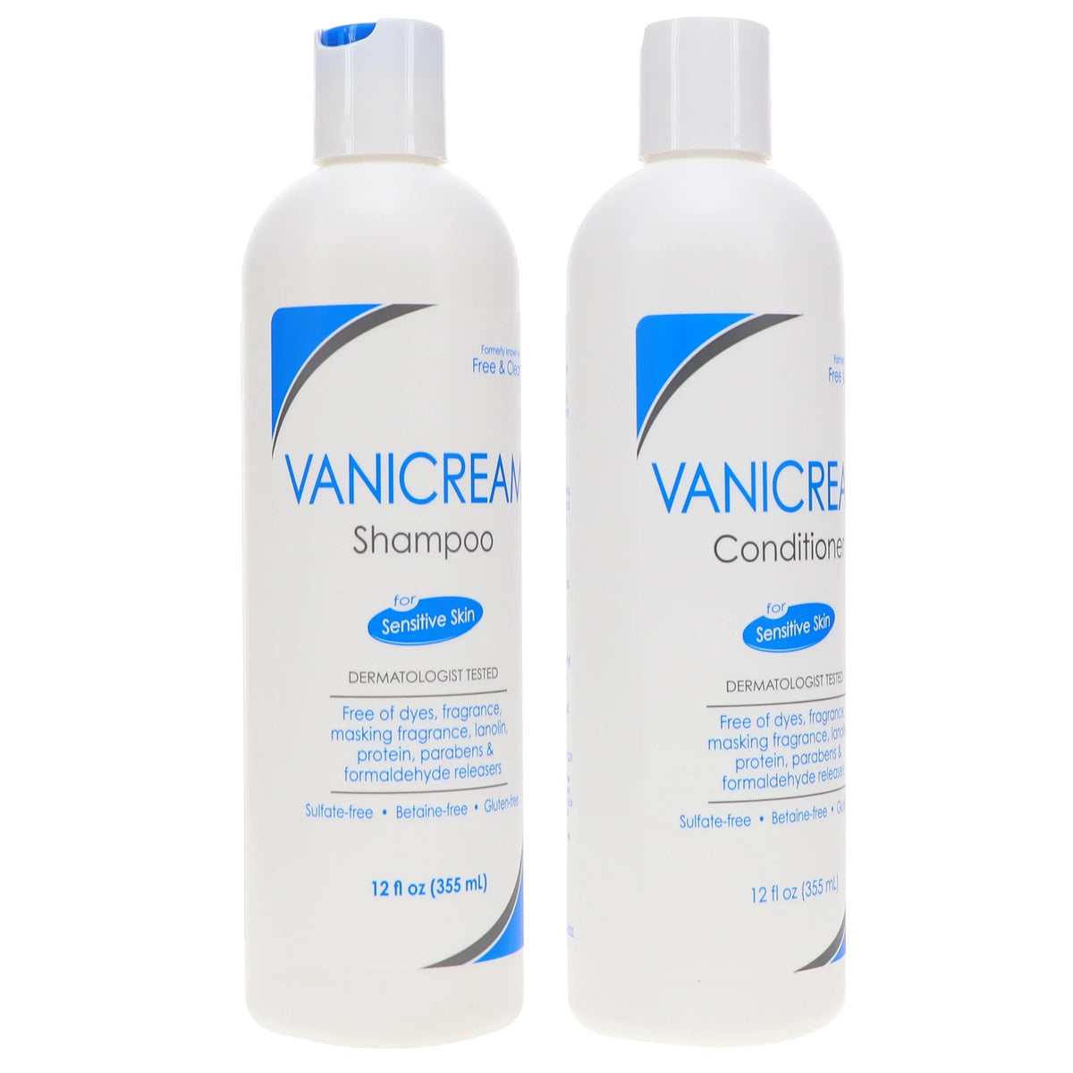 Shampoo oz Conditioner Pack & 12 Combo 12 oz Vanicream