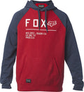 Raglan Fox Stop Pullover Chili Non Hoody LG Racing Mens