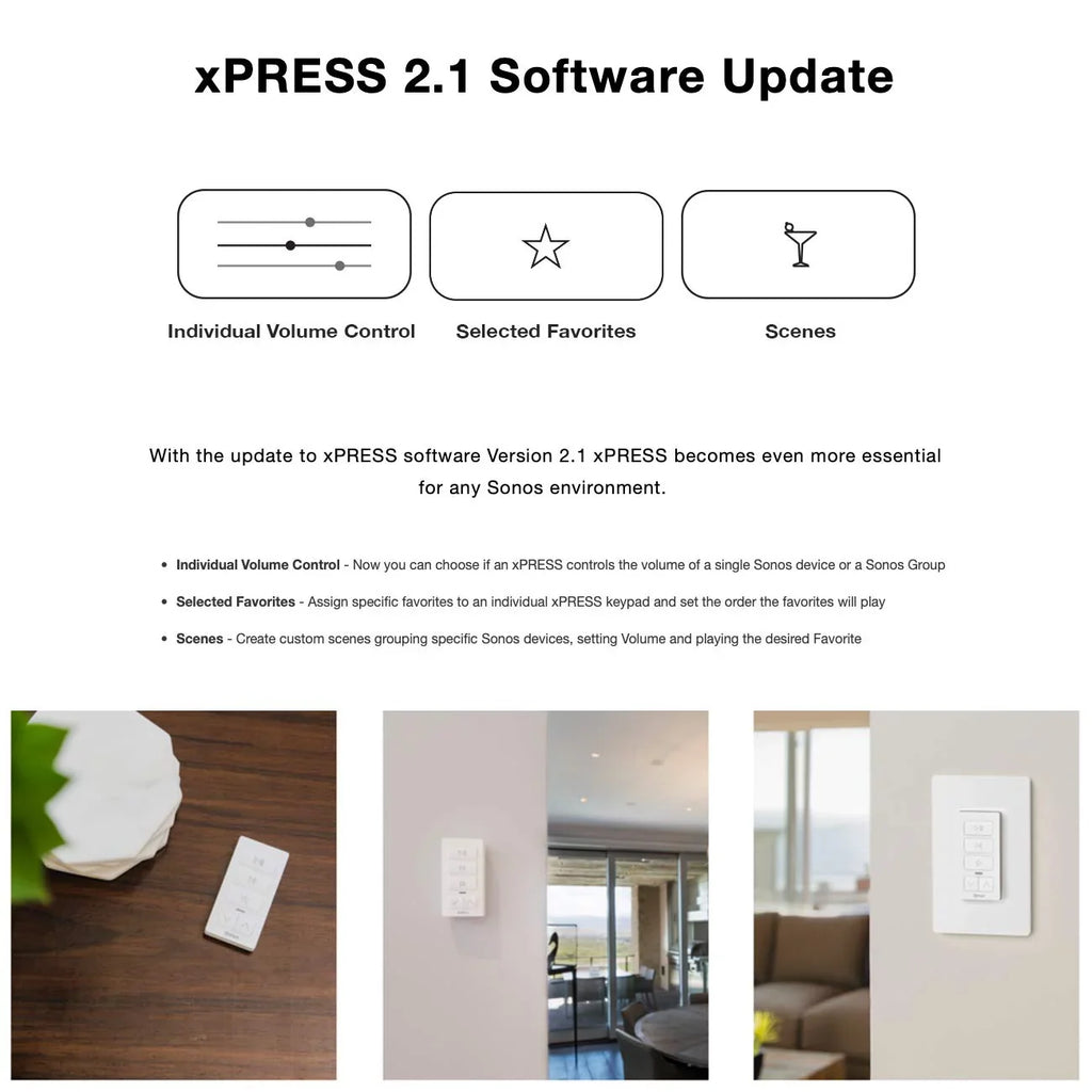White Keypad Audio iPort xPRESS 70800