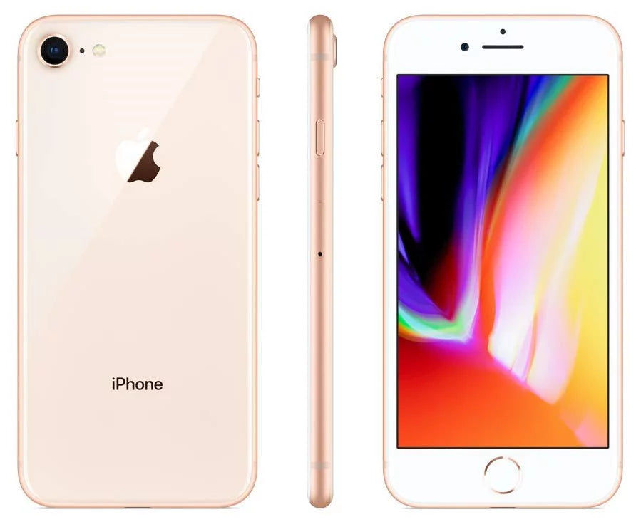 Iphone Sprint w/ (Refurbished) 12MP - 8 64GB Restored Rose Camera Gold Phone