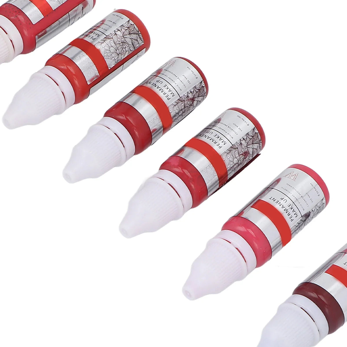 Microblading Color Ink Permanent 8pcs Tattoo Semi Lip Pigment 120ml Makeup
