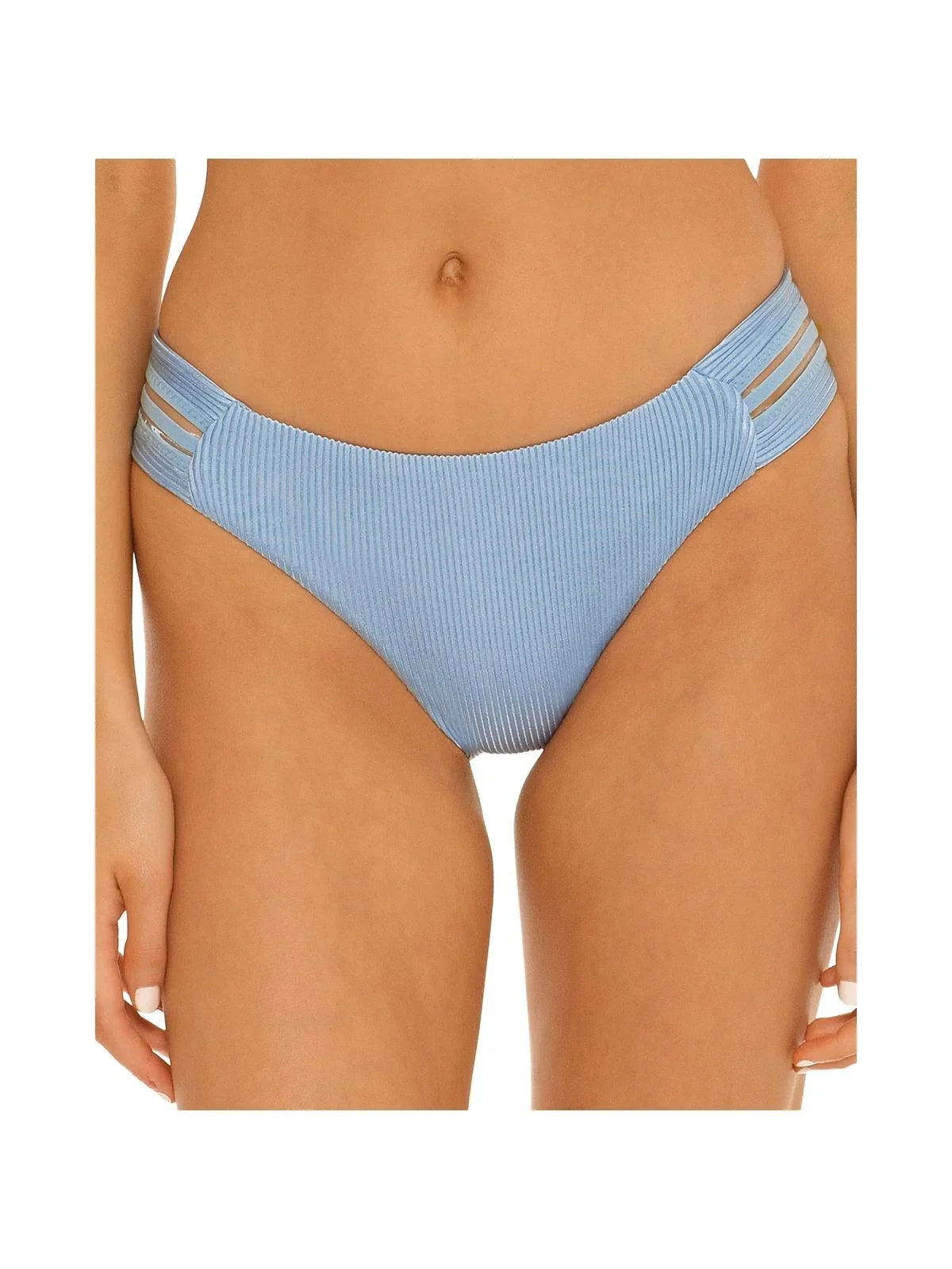 Isabella Womens Rose Hipster Separates Swim Bottom Illusion Maui