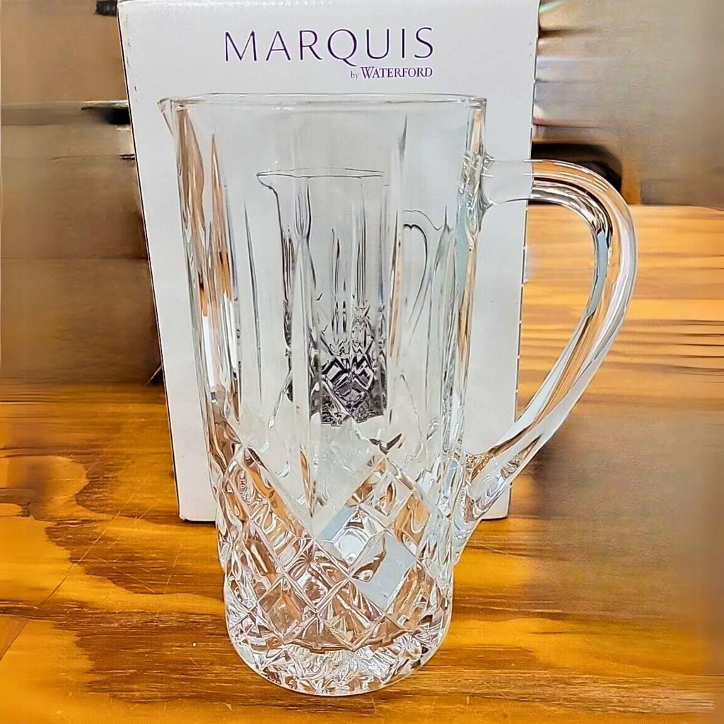 Marquis oz, Clear 39 Crystalline, Markham by Waterford Pitcher fl