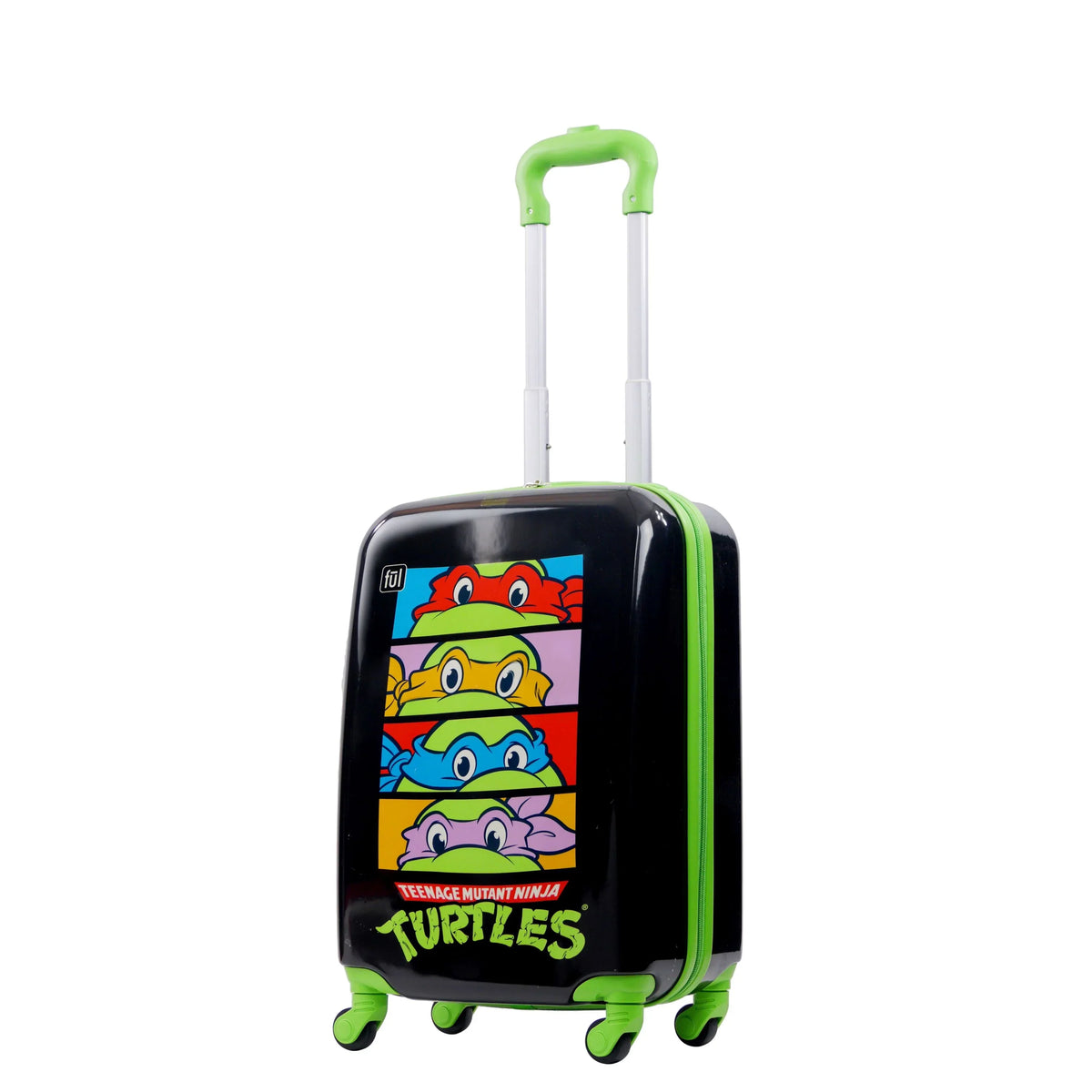 Carry Turtles Teenage Suitcase Rolling Mutant Inch Hardshell Luggage, TMNT Kids Spinner 21 Multi Ninja Wheels, On with