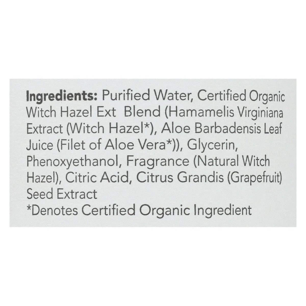 oz Witch Vera Original Aloe - with Free Hazel Alcohol fl Thayers 12