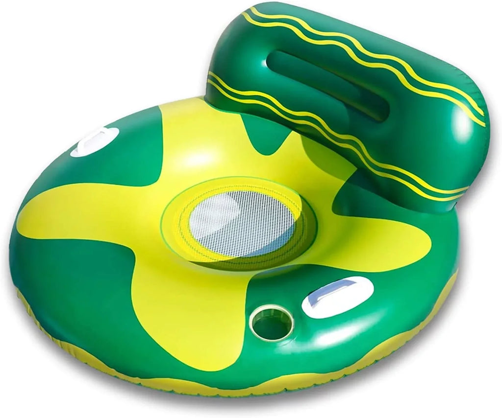 for Two Chair Pool Handles Harvio -Green/Yellow Floating Adults Safe