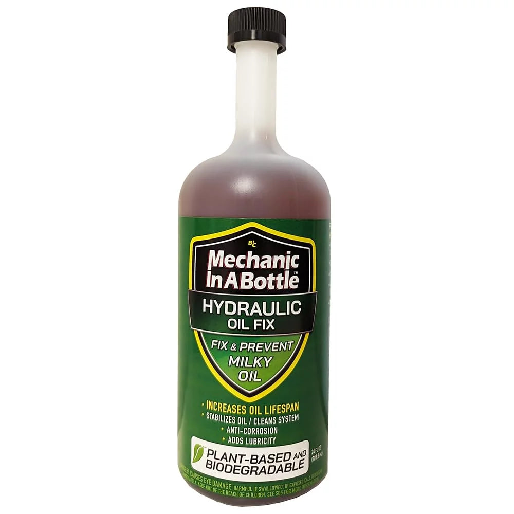 Oil 24 oz Mechanic Hydraulic Bottle A Fix In