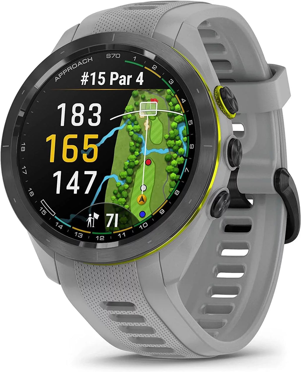 Black S70, Approach with (47mm) Garmin Accessories