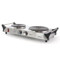 Electric Burner Stainless Portable Solid Chef Double Element Better Steel