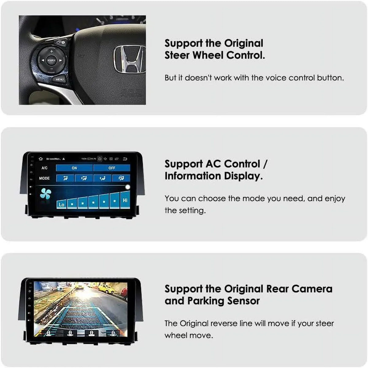 CAR GPS 4G STEREO CARPLAY 2016-2020 ANDROID RADIO 12 9" FOR CIVIC HONDA