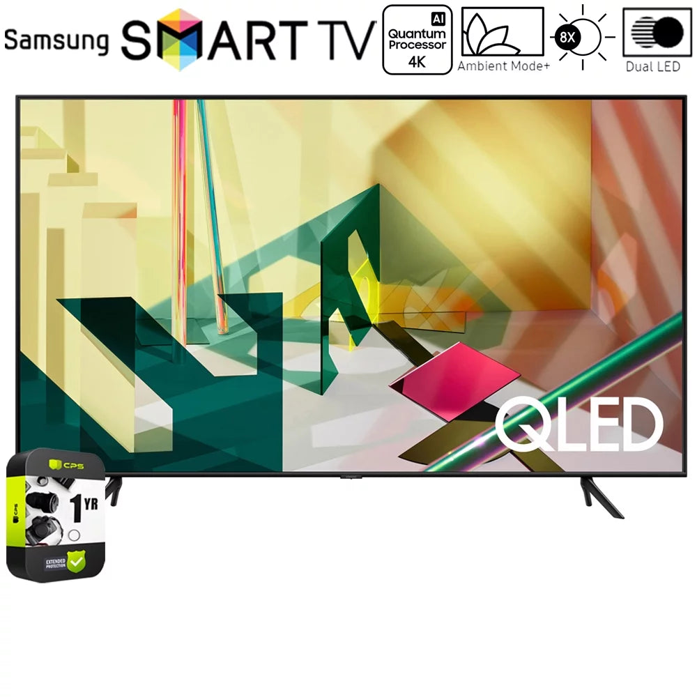 1 QLED Smart (2020 Warranty(QN82Q70TAFXZA Bundle TV with Extended TV) Inch 82 82-inch QN82Q70TA 82Q70TA 4K 82Q70 Model) Year