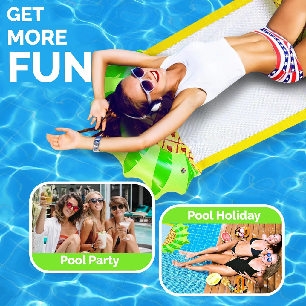 Float Hammock PineappleSwimming Lounger, liquid Pool Stay in Eli liquid