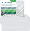 Air Filters Pleated HVAC Filterbuy Furnace 25x25x4 (5-Pack) 13 MERV AC