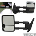 Heated Mirrors Signal&Backup Chrome Led Chevrolet For Towing Power Gmc Lamp