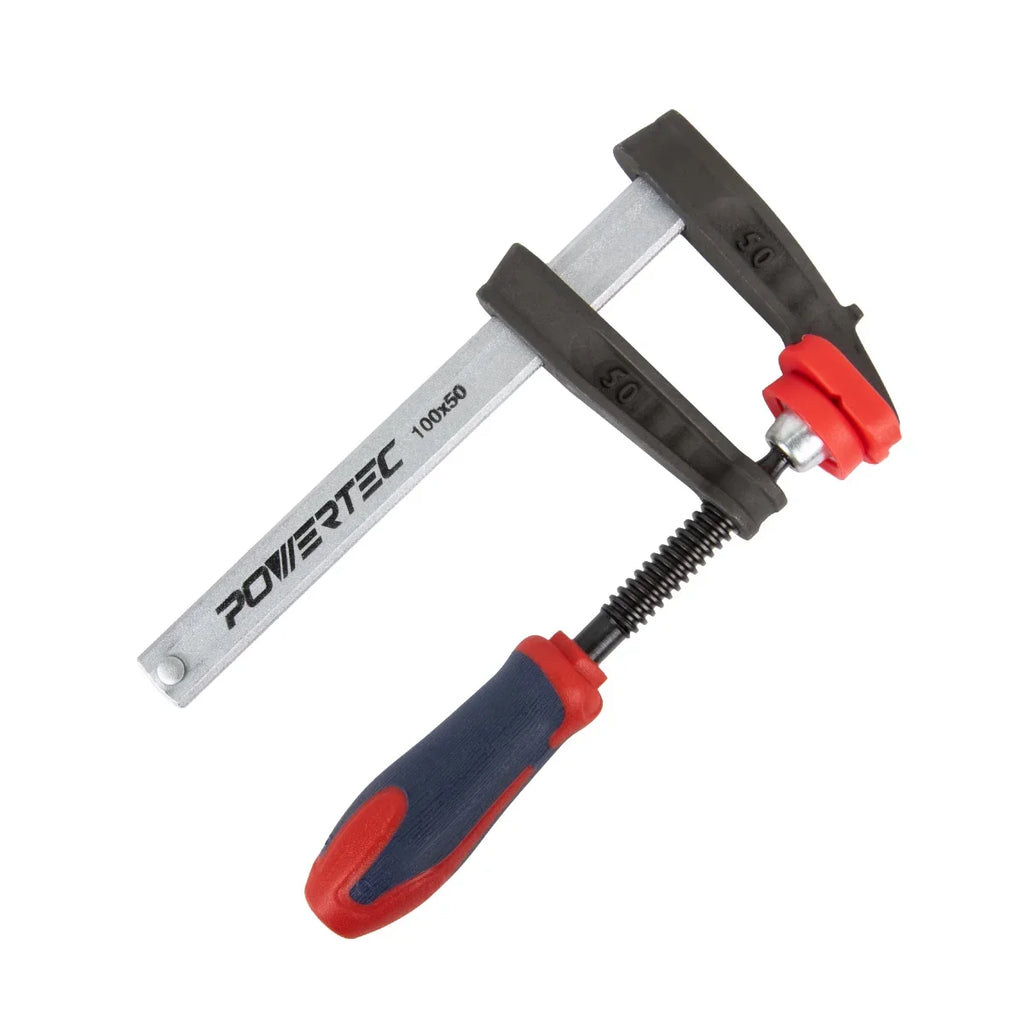 F each F 4PK lb (71591-P2) POWERTEC for Duty Clamps 330 Capacity design Heavy Bar Clamp 4-Inch Woodworking,