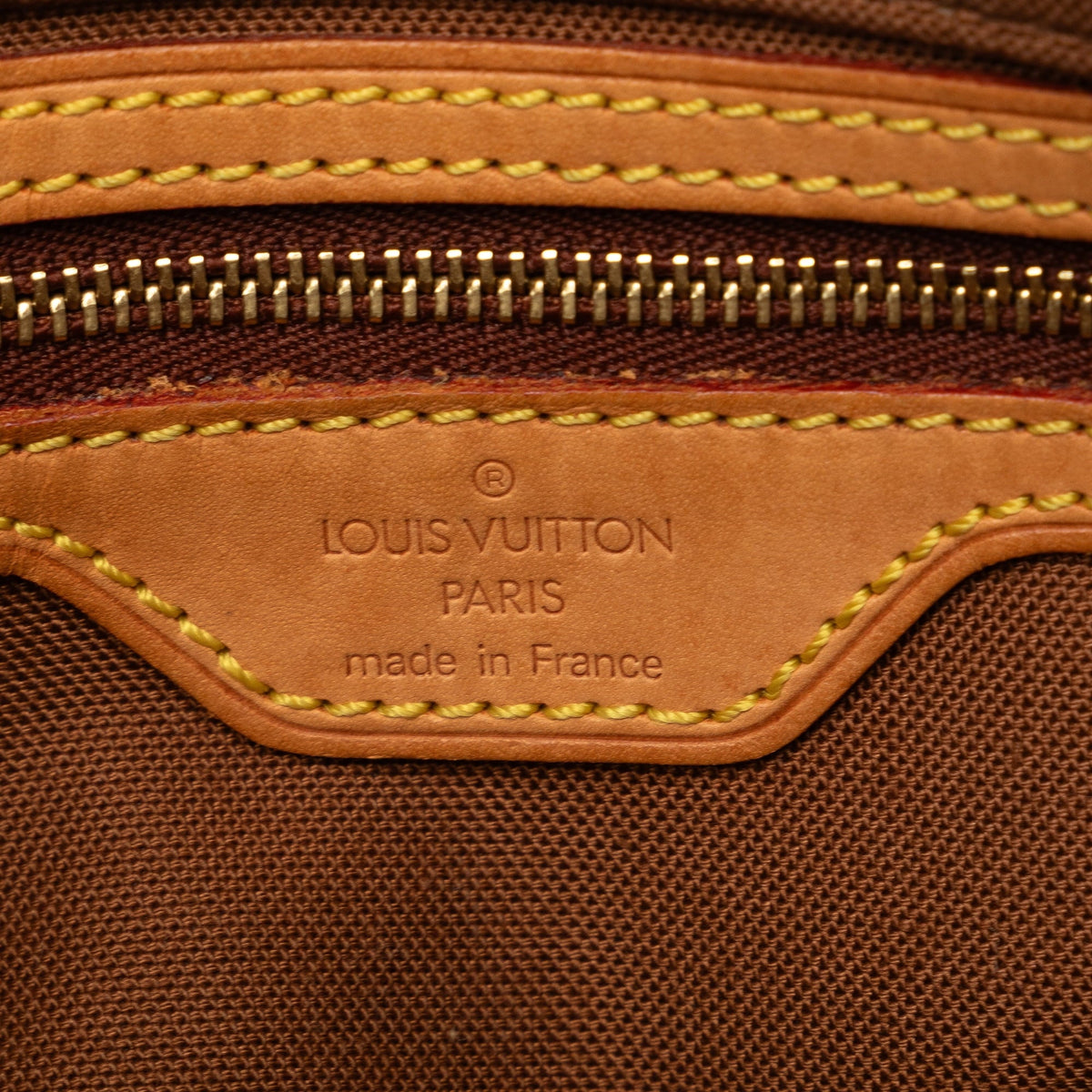 Unisex Trotteur (Good) Pre-Owned Brown Bag Canvas Monogram Authenticated Crossbody