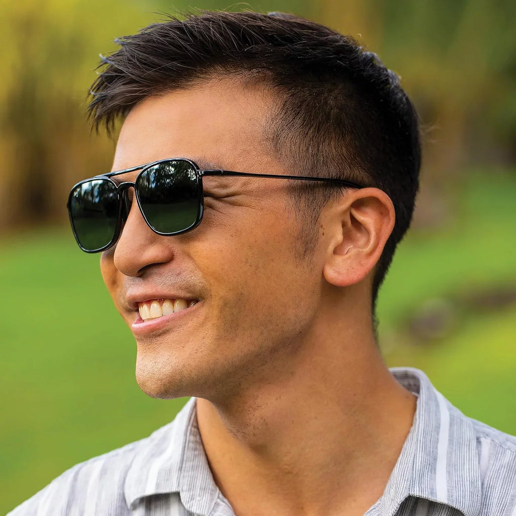Keokea Jim 447-02 Unisex Sunglasses 55 Navigator Grey Neutral Maui
