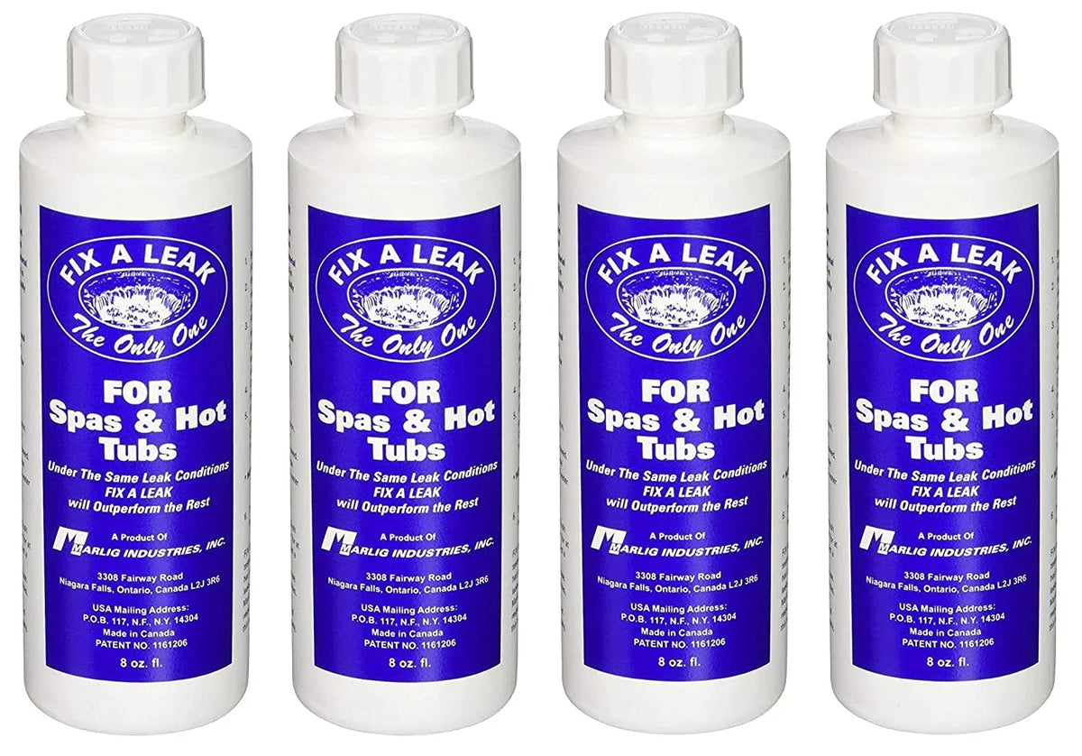 (Four Marlig Fix Sealer-8 oz Industries Pack) Leak Pool